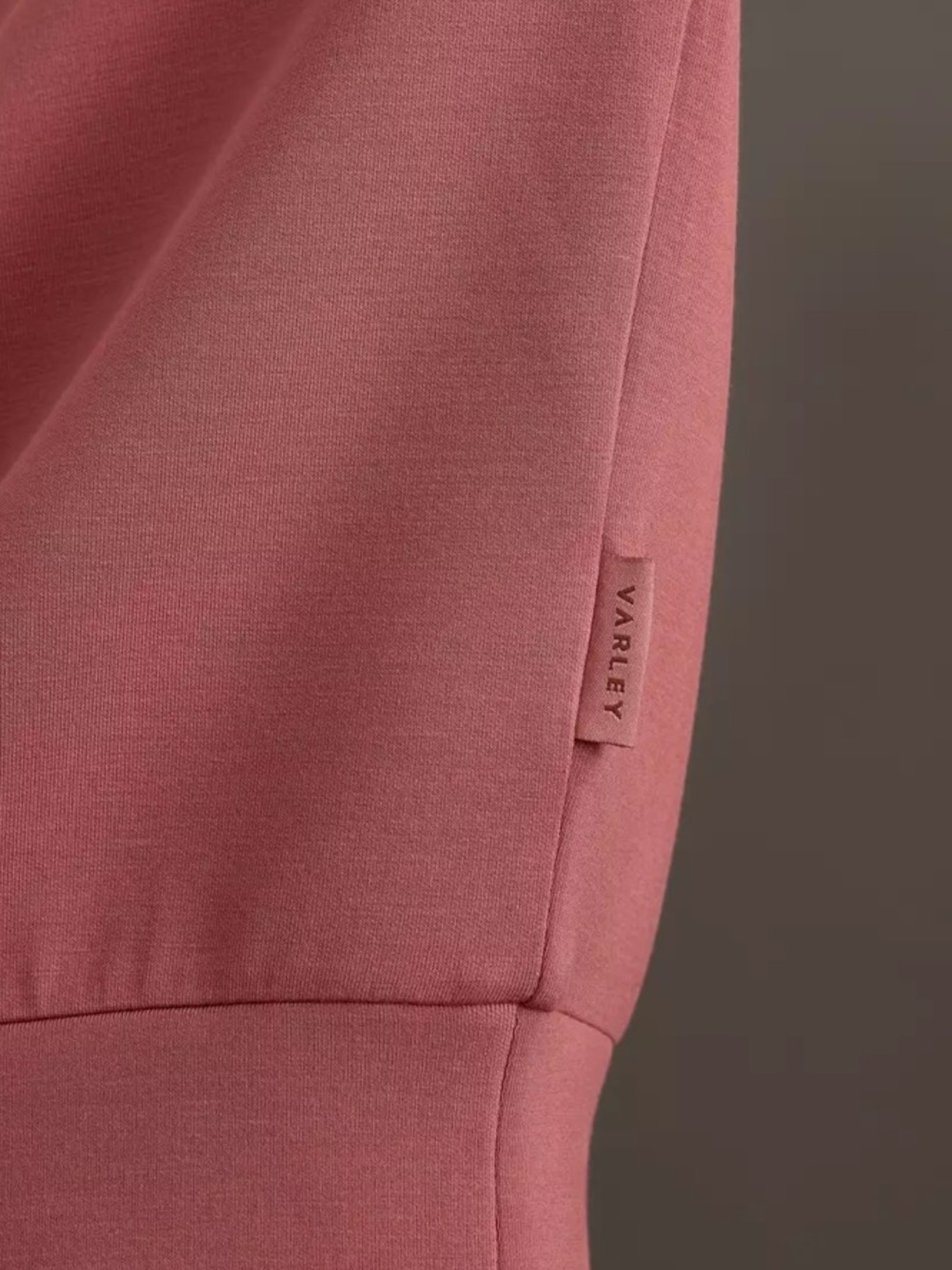 Varley Hawley Half Zip Women’s Sweatshirt In Terracotta Mauve Small S - Picture 5 of 12